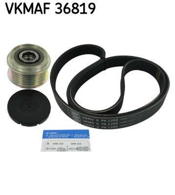 SKF Hosszbordásszíj készlet VKMAF36819_SKF